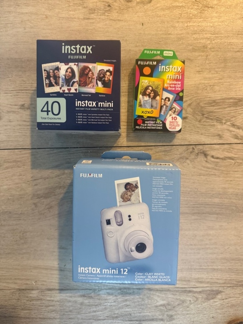 FUJIFILM INSTAX Mini 12 Instant Film Camera plus 50 Photos